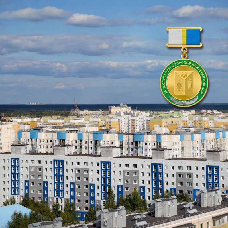 Знак «За заслуги перед городом Нижневартовском»