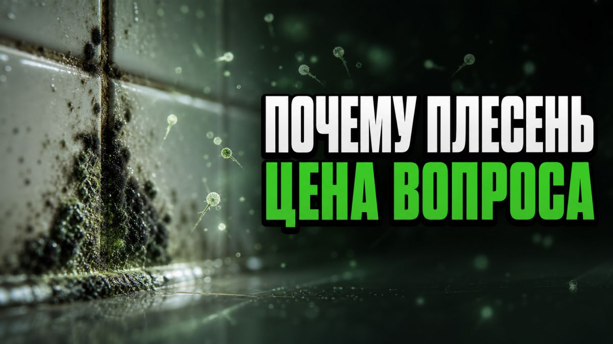Плесень возвращается через две недели: почему одной уборки недостаточно
