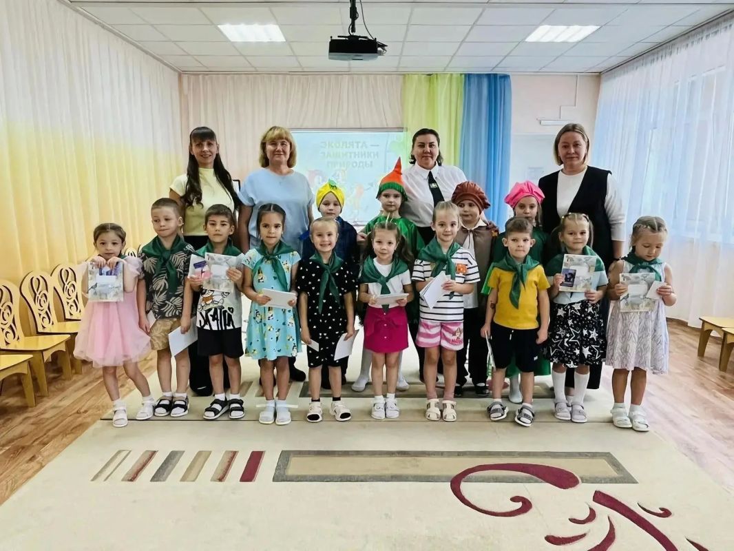 Юные защитники природы пополнили ряды «Эколят-дошколят»! Юные защитники природы пополнили ряды «Эколят-дошколят»!