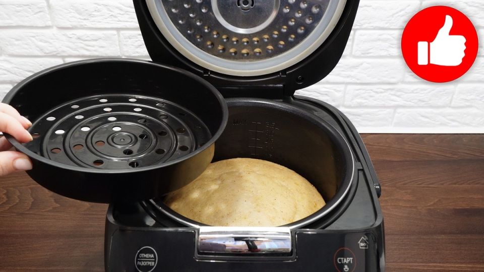 Пирог с медом и корицей в мультиварке