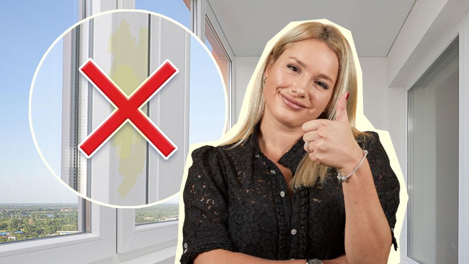 Пожелтевшие окна будут белее мела: пластик на раме осветлит эта вещь из косметички