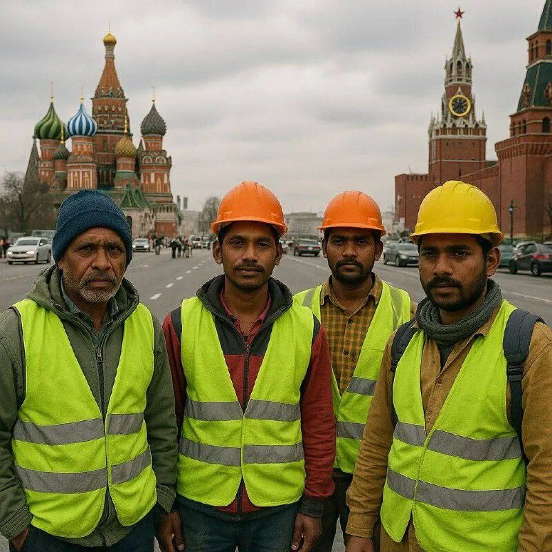 Индийские мигранты в России: новая волна рабочих ресурсов