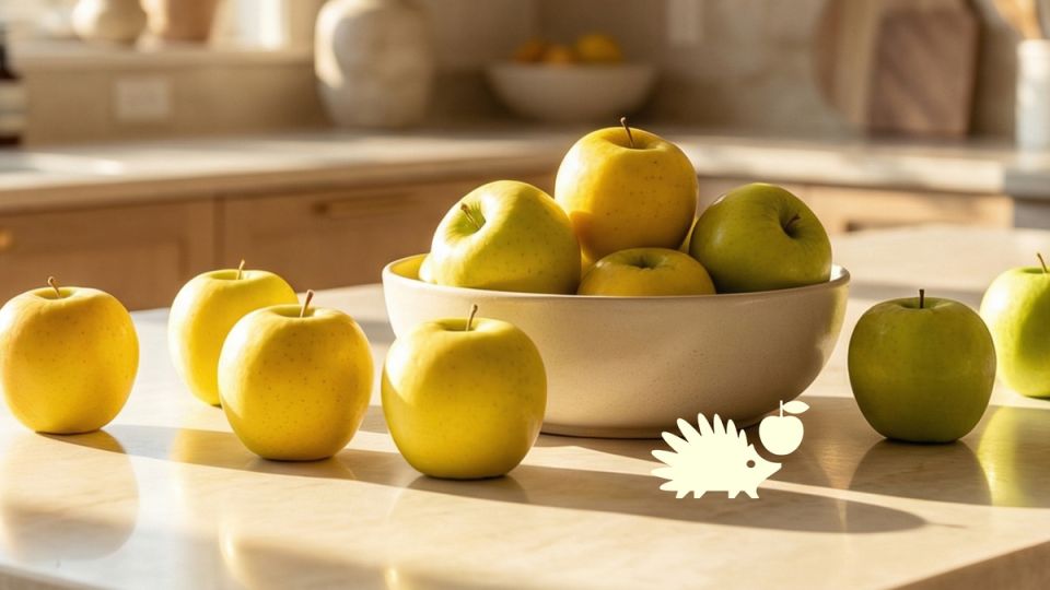 Яблоки: зелёные и жёлтые — вкус здоровья и кулинарного вдохновения