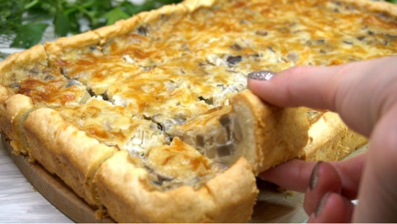Киш с грибами: спокойное объяснение простого и вкусного пирога