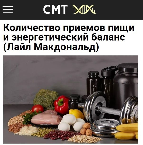 Частота приемов пищи и сжигание жира: миф или реальность?