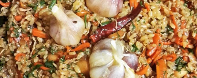 Необычный плов с гребешками, который изменит ваши представления о классике